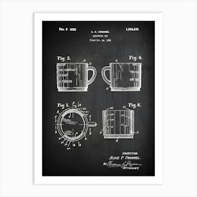 Kitchen Art Kitchen Poster Measuring Cup Kitchen Patent Home Decor Vintage Kitchen Poster Measuring Cups Patent Print Hk4701 Art Print