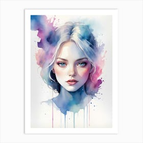 Watercolor Painting 50 Art Print