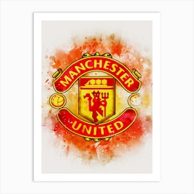 Manchester United 2 Art Print