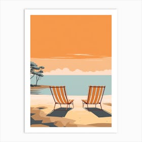 Mauritius 1 Travel Illustration Art Print