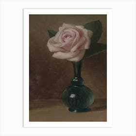 Rose In A Vase Art Print