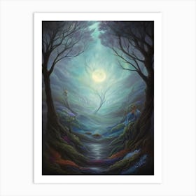 Forest Fairytale Art Print