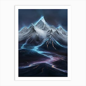 Arctic Landscape Art Print