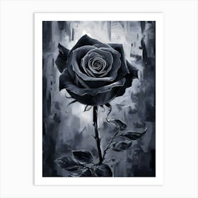 Black Rose 8 Art Print