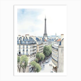 Paris Canvas Print Art Print