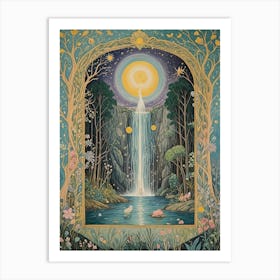 Secret Waterfall Art Print