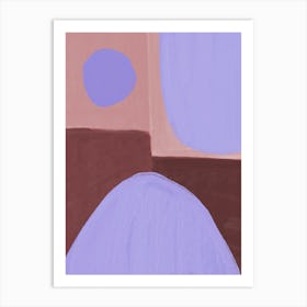 Lilac Composition Art Print