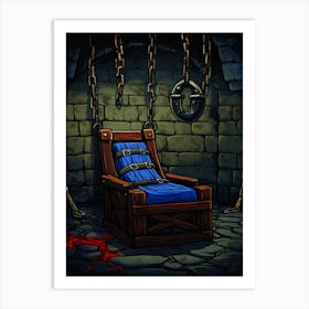 Dungeon Chair Art Print