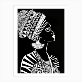 African Woman 162 Art Print