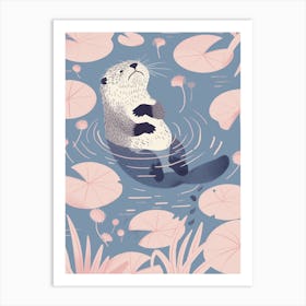 Enjoy Life As An Otter Art Print