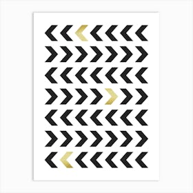 Modern geometry pattern 2 Art Print