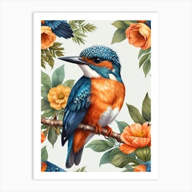 Kingfisher 11 Art Print