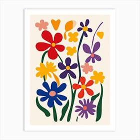 Flowers 16 Art Print