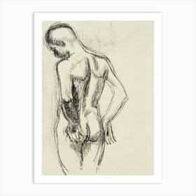 Nude Boy By Magnus Enckell Art Print