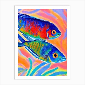 Dottyback II Matisse Inspired Art Print