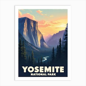 Yosemite National Park 6 Art Print