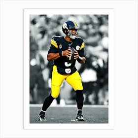 Russell Wilson Pittsburgh Steelers Art Print