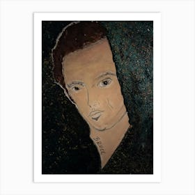 Bruce Springsteen Jersey stars Art Print