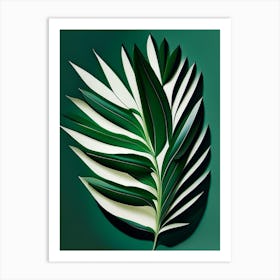 Tarragon Leaf Vibrant Inspired 2 Art Print