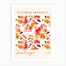 Flower Market 26 Art Print