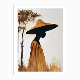 Echoes|The African Woman Series Art Print