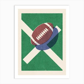 BALLS American Football III Art Print