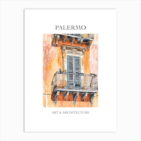 Palermo Travel And Architecture Poster 1 Art Print