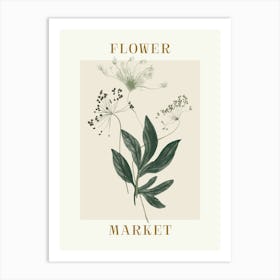 Flower Market 39 Art Print