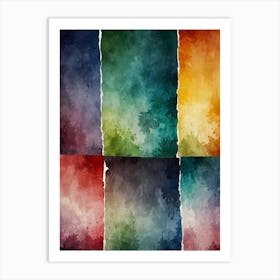 Watercolor Background 8 Art Print