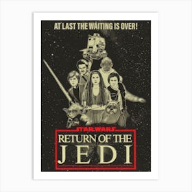 Return Of The Jedi Art Print