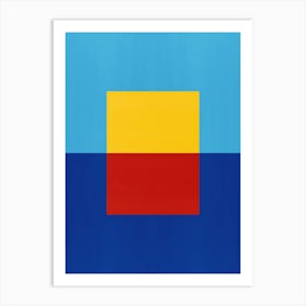 Modern geometric art 1 Art Print