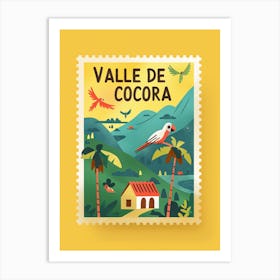 Valle De Cocora Poster