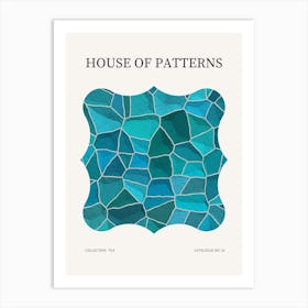 Tile Pattern Poster 33 Art Print