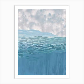 Ocean Surface Art Print