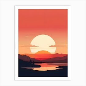 Sunset 15 Art Print