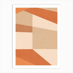 Composition Of Geometric Shapes 33 Art Print