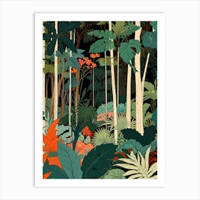 Tropical Jungle Art Print