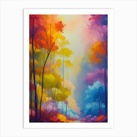 Autumn Forest 5 Art Print