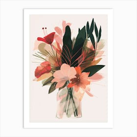 Flowers In A Vase 32 Art Print