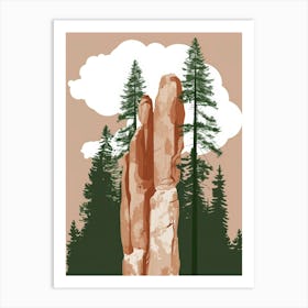 Rock Formations In Colorado Art Print