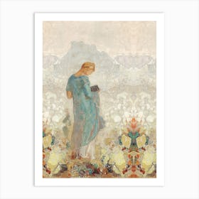 Pandora (1910—1912), Odilon Redon Art Print