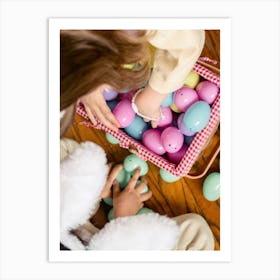 Easter Basket 3 Art Print