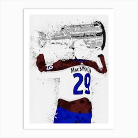 Nathan Mackinnon Art Print