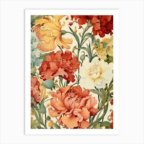 Carnations 5 Art Print