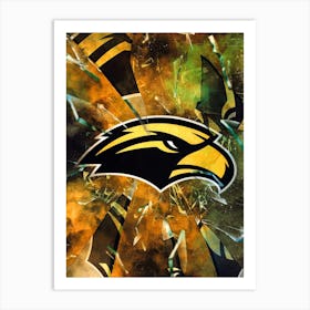 Southern Miss Golden Eagles 1 Art Print