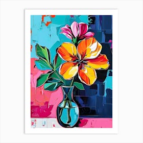 Flowers In A Vase 69 Art Print