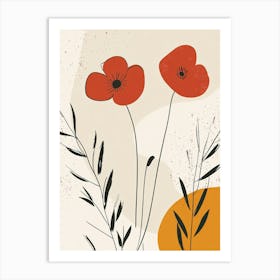 Poppies 79 Art Print