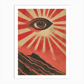 All Seeing Eye 16 Art Print