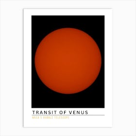 Transit Of Venus 1 Art Print