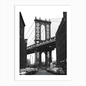 Manhattan Bridge New York Art Print